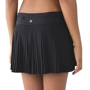 Lululemon Back to Pleat Street Tennis Skirt size 10